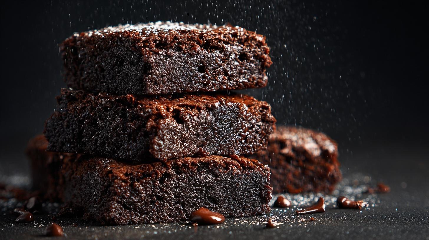 Brownies al cacao fondenti con risultato sicuro