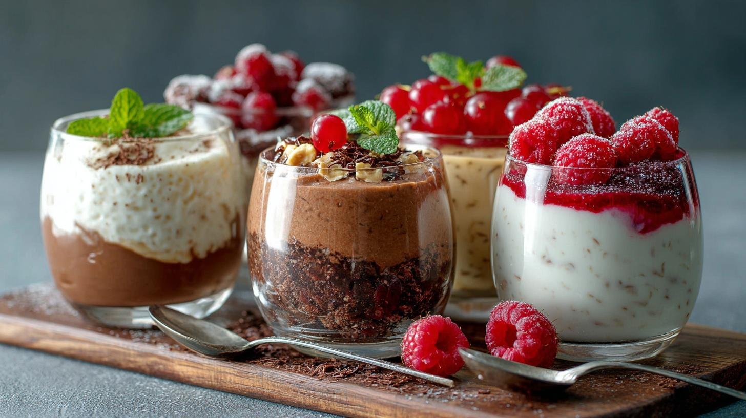 Dolcetti al cucchiaio rapidi senza forno. Servire con stile