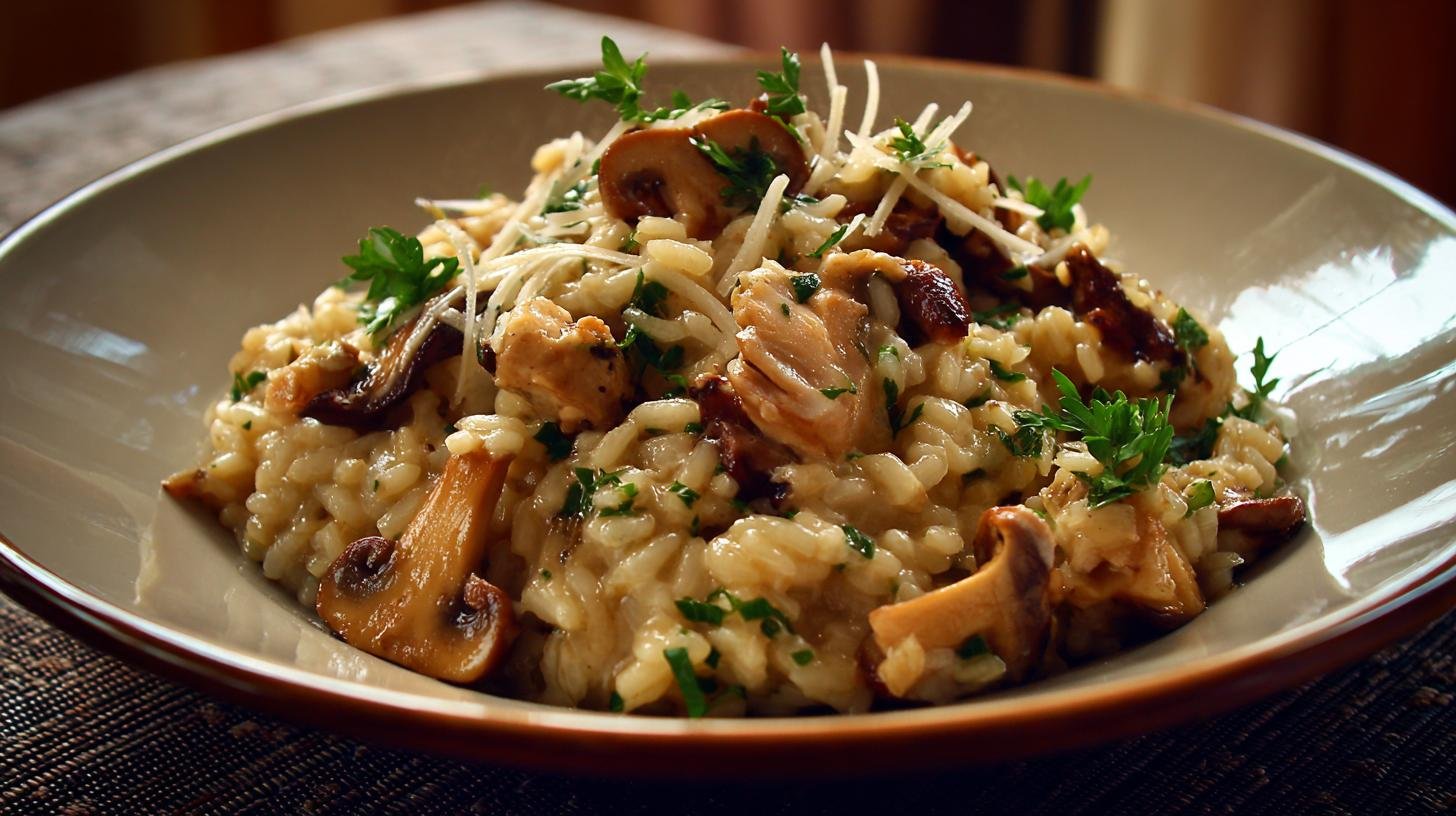 Risotto ai funghi porcini e riso cremoso senza errori