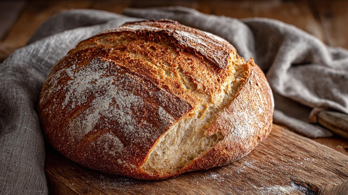 Pagnotta rustica con lievito secco risultato sicuro. Conservazione e risparmio