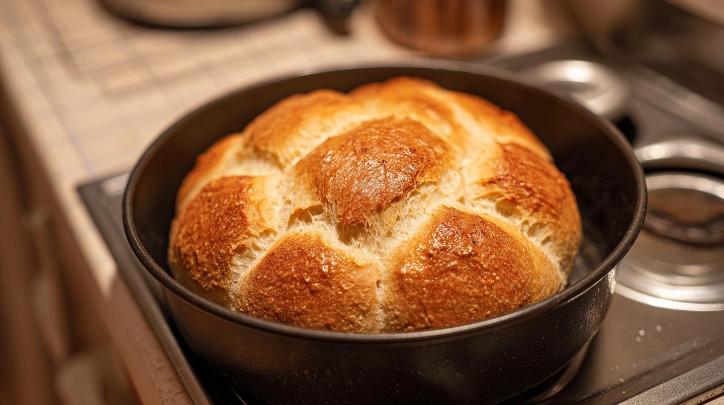 Pane in padella senza forno pronto subito