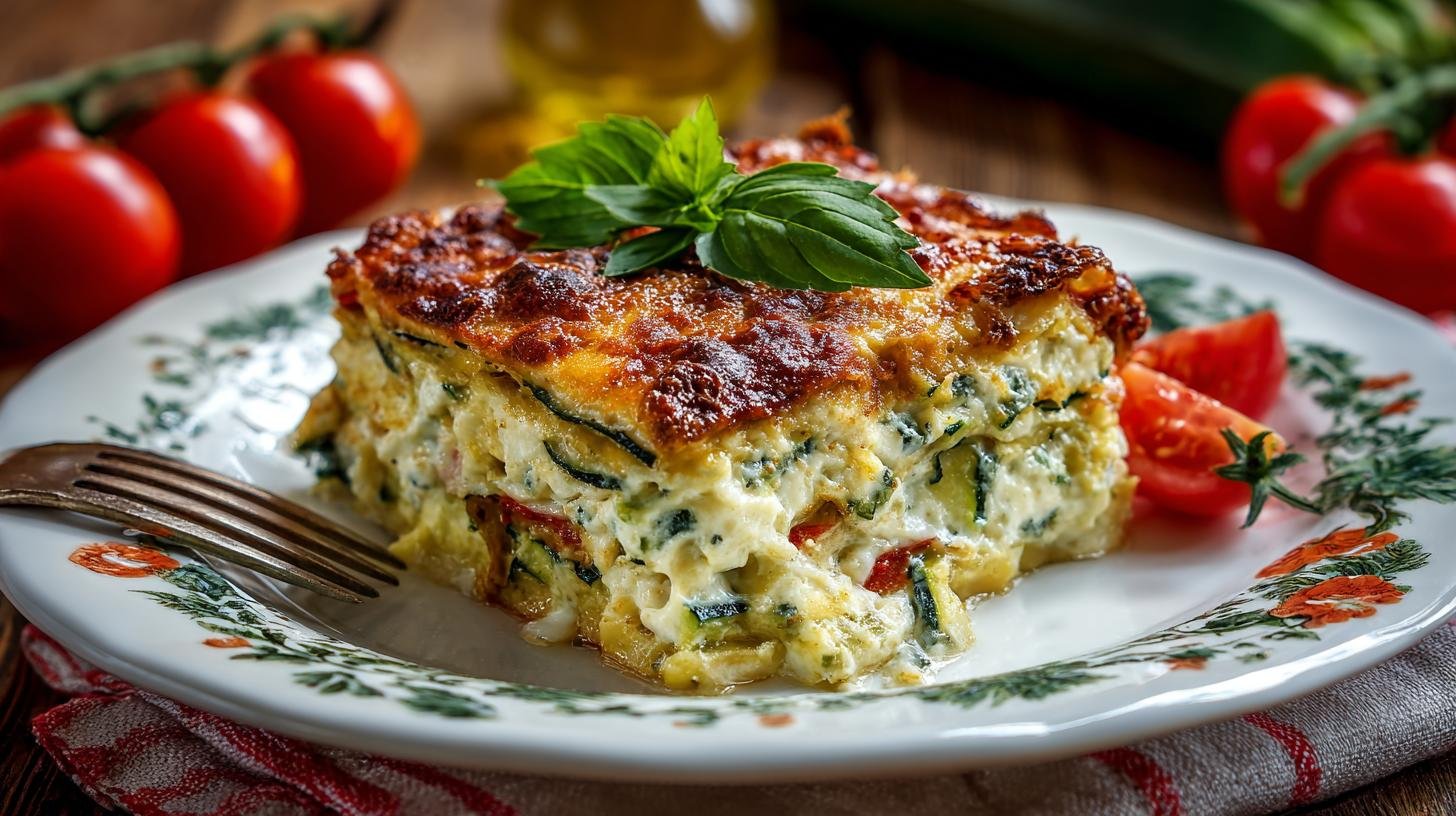 Lasagne vegetariane con zucchine leggere senza sprechi. Trucchi per ridurre gli sprechi e risparmiare