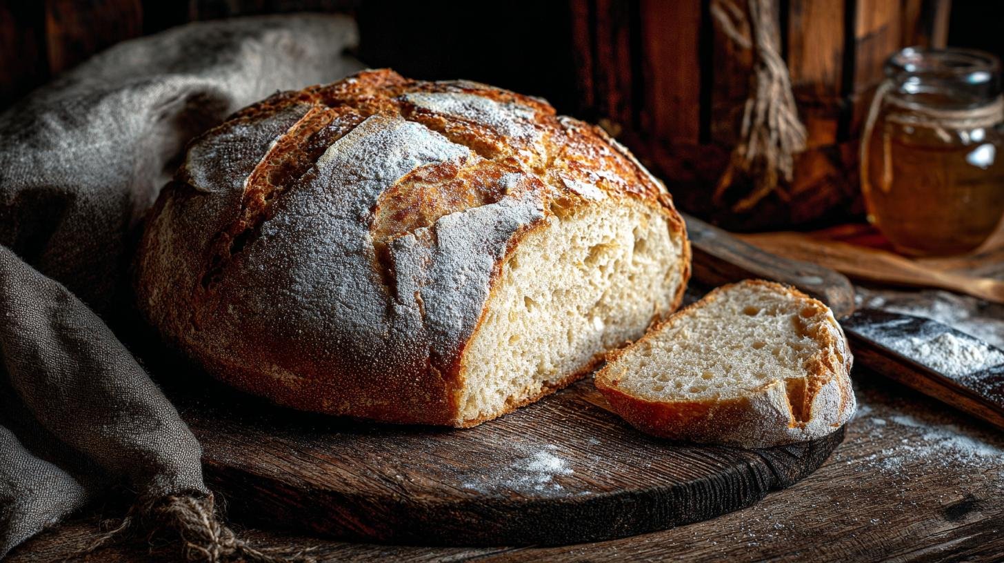 Pagnotta rustica con lievito secco risultato sicuro. Trucchi del mestiere