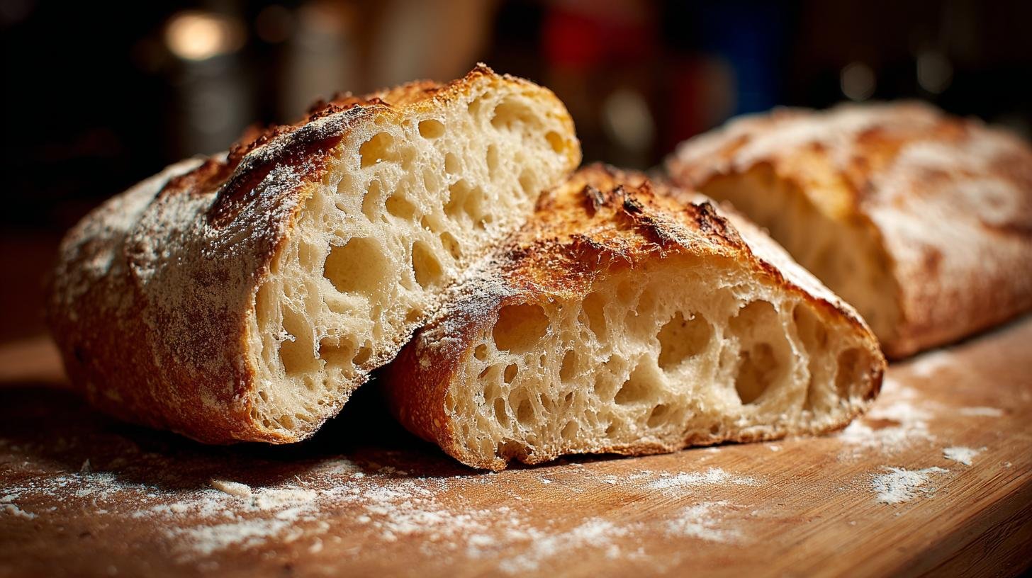Ciabatta alveolata casalinga gestione impasto senza errori