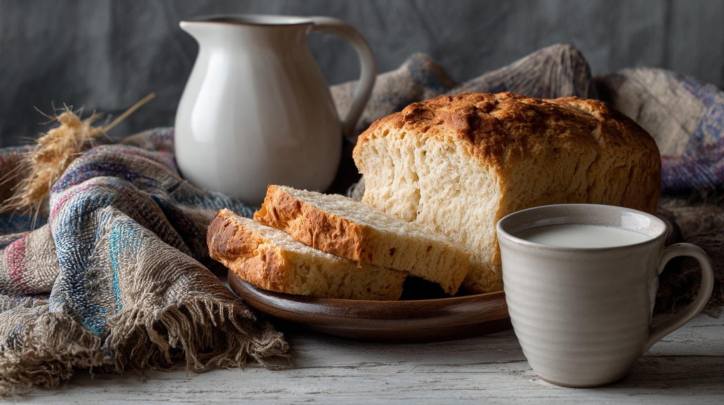 Pane morbido al latte vegetale ideale colazione