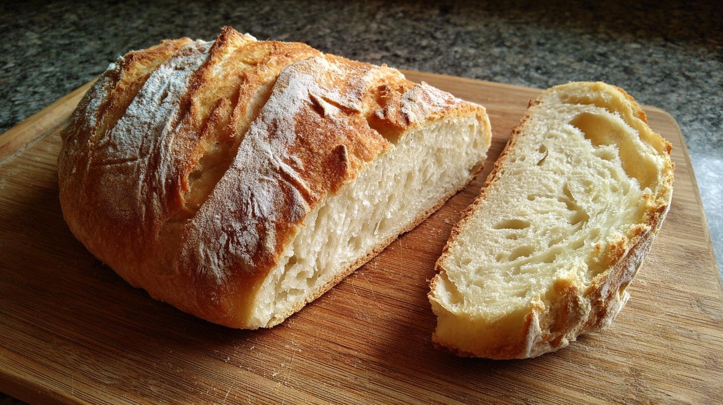 Pane casereccio a lunga lievitazione morbido senza stress