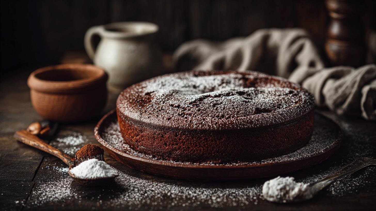 Torta di yogurt e cacao semplice