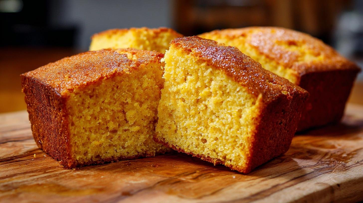 Pane con farina di mais rustico facile. Procedimento passo dopo passo