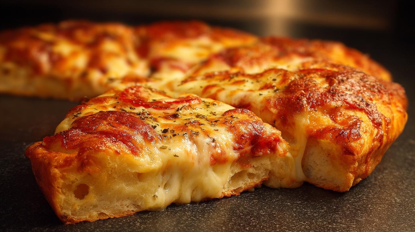 Pizza in teglia croccante fuori morbida dentro facile