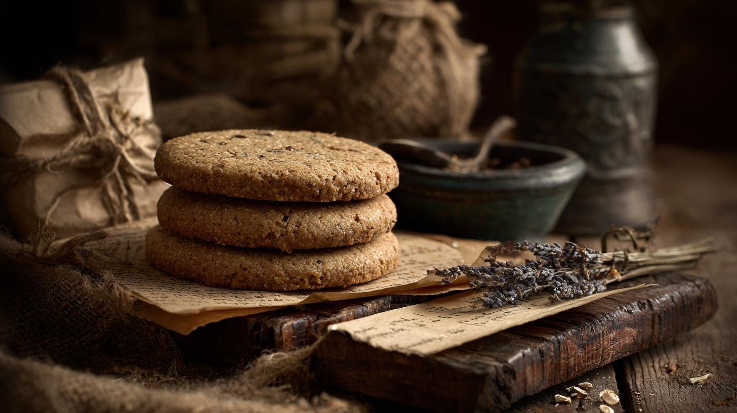 Biscotti di farro rustici e leggeri