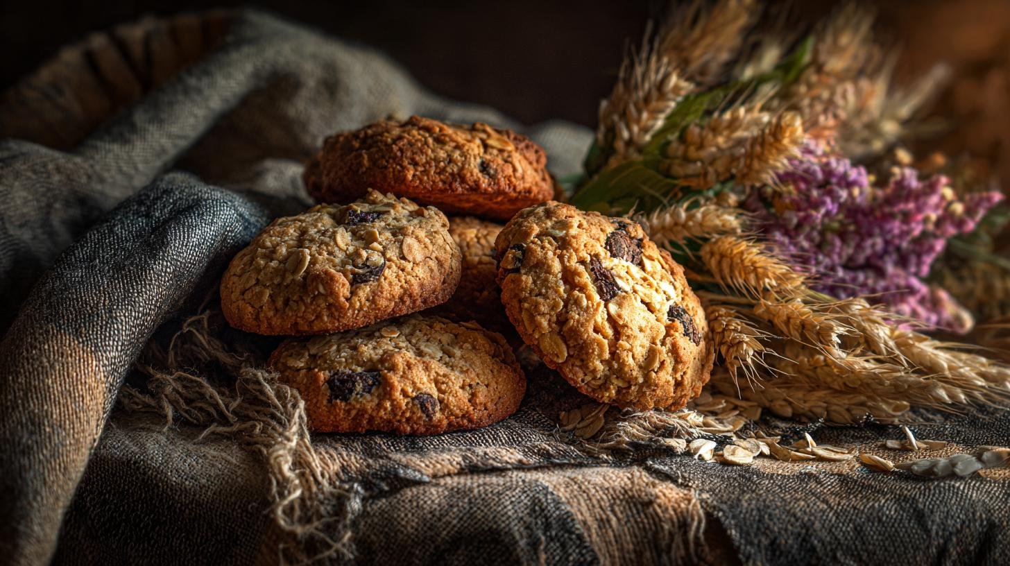 Biscotti all’avena croccanti economici quotidiani. Procedimento passo dopo passo