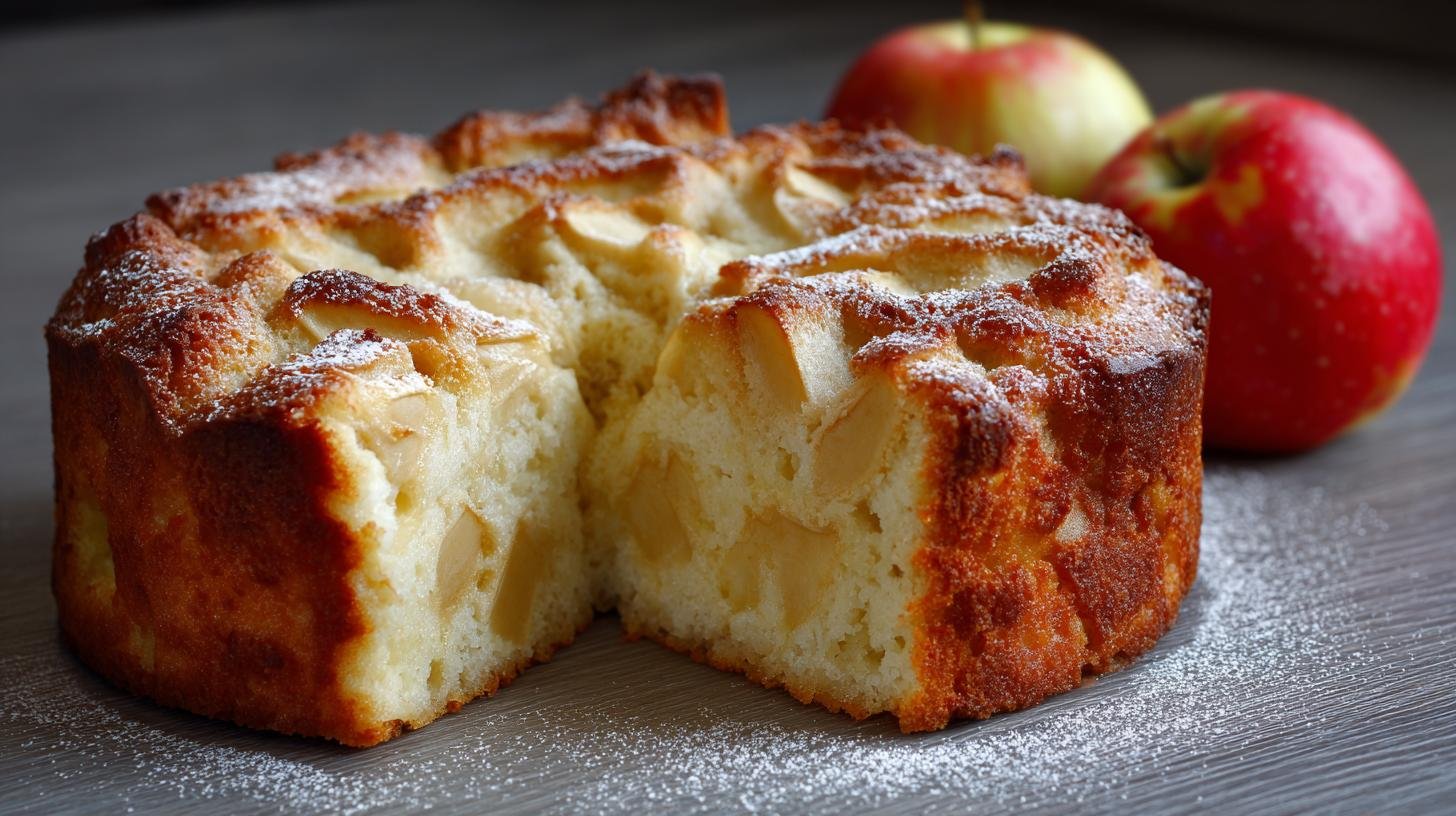 Torta di mele soffice succosa trucco cottura