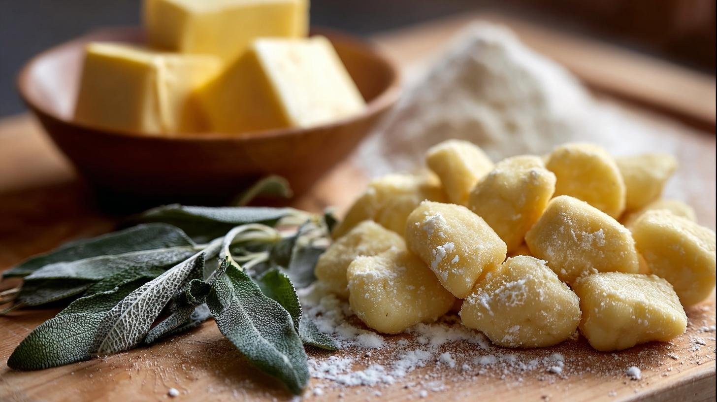 Gnocchi di patate con burro salvia soffici per principianti. Ingredienti e attrezzatura
