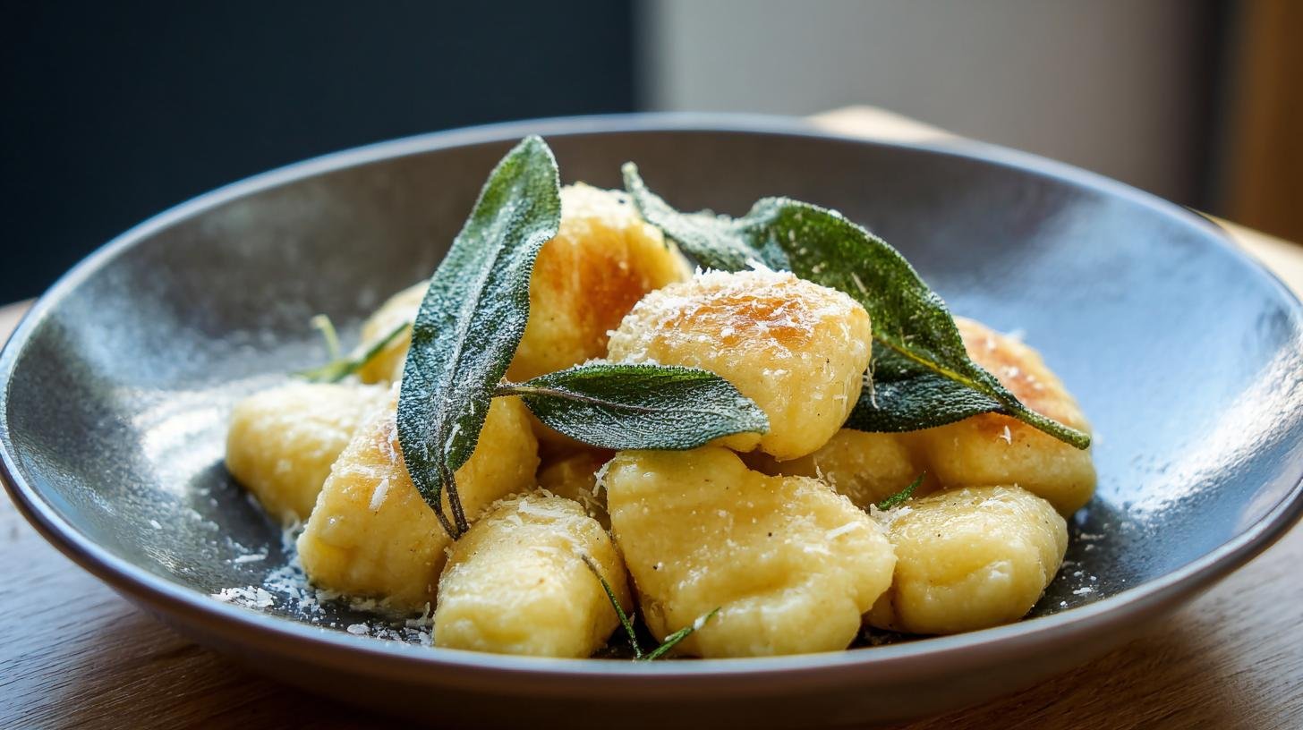 Gnocchi di patate con burro salvia soffici per principianti