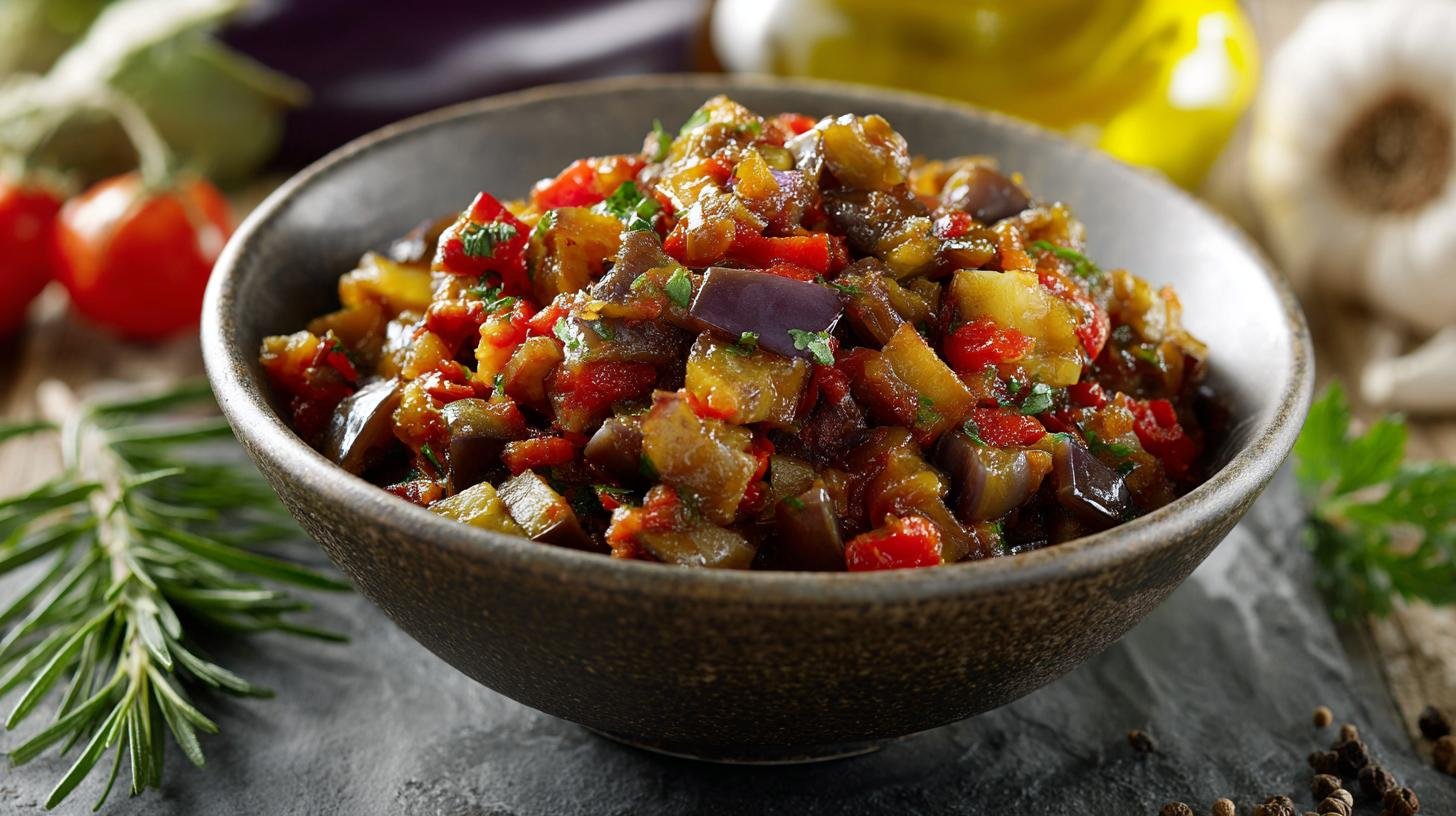 Caponata di melanzane dolce e pratica anche fredda. Ingredienti essenziali e varianti salvaspesa