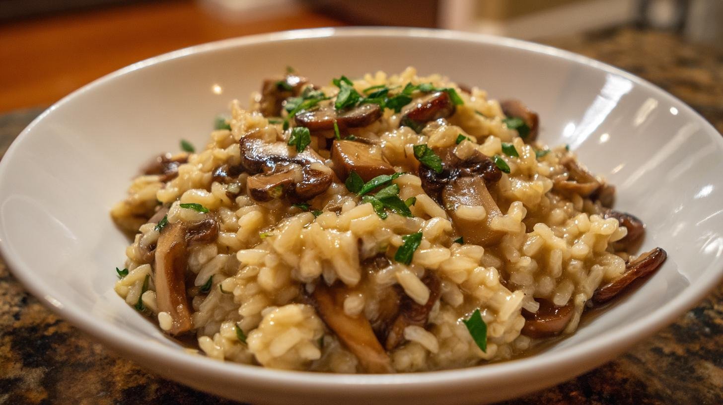 Risotto ai funghi porcini cremoso senza errori per casa
