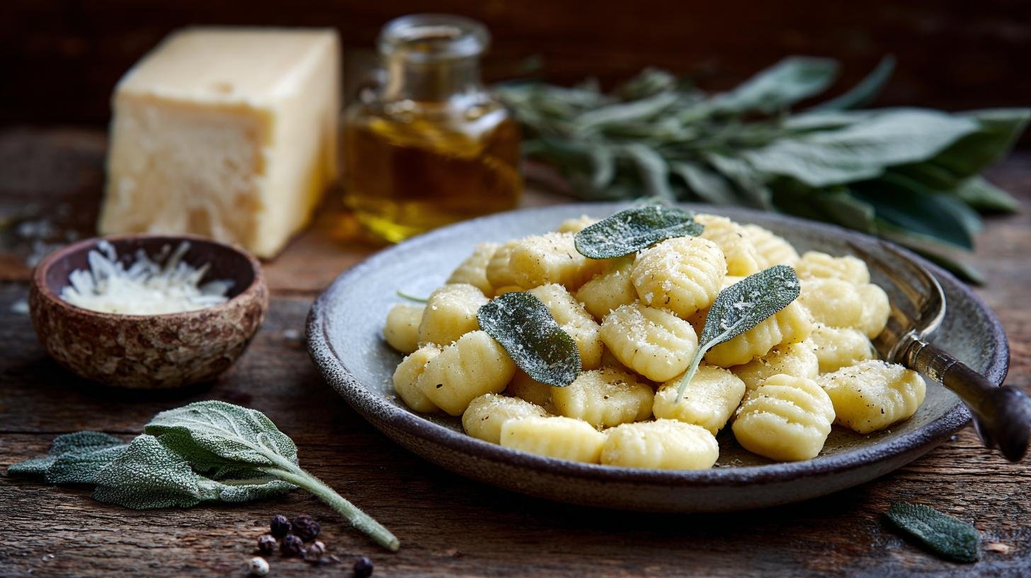 Gnocchi di patate al burro e salvia per comfort food immediato