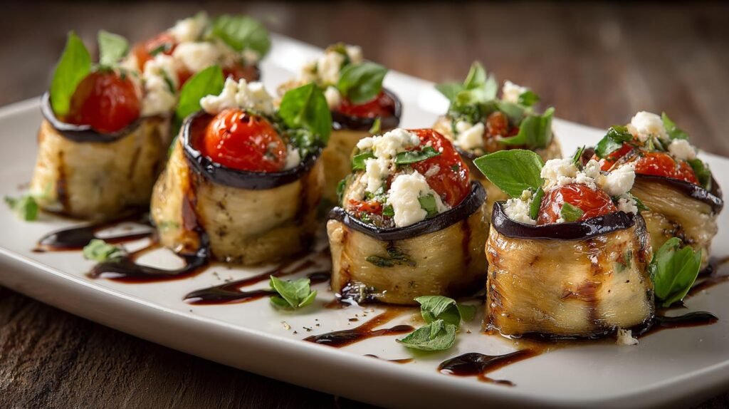 Involtini di melanzane e ricotta per antipasto leggero senza errori
