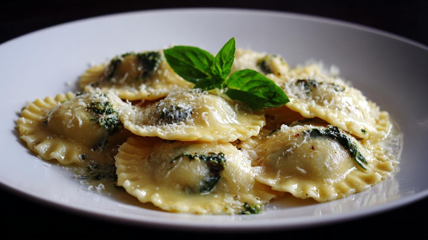 Ravioli di ricotta e spinaci senza errori per cena raffinata